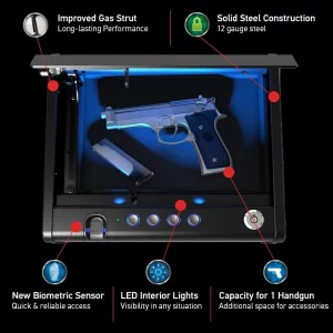 SentrySafe Biometric Car Gun Safe