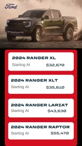 2024 Ford Ranger 